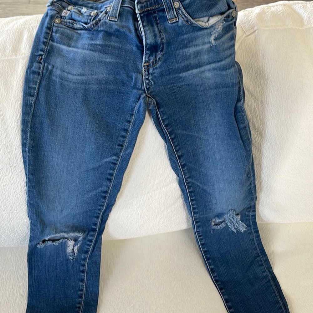 Women’s AG jeans 23 regular the legging ankle super skinny ankle